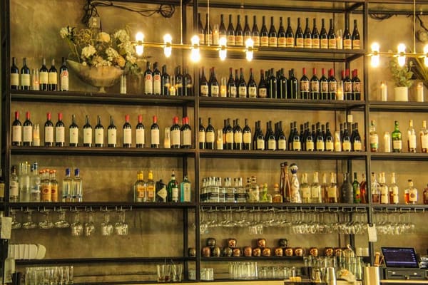 Lost in the Lanes Bar & Wine Selection